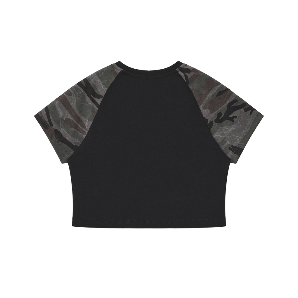 Local Champion Cropped T-Shirt — Back View — Banana Bandits