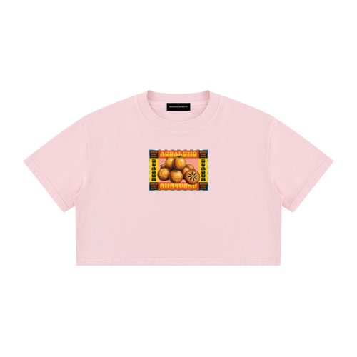 Agbalumo Season Cropped T-Shirt — Banana Bandits UK