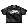 Local Champion Boxy Net See-Through T-Shirt — Banana Bandits