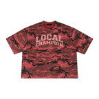 Local Champion Camo Boxy T-Shirt