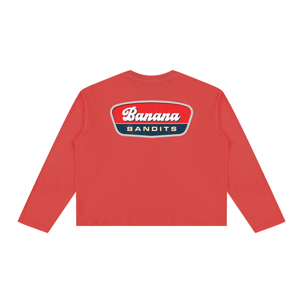 Vintage Wash Long-Sleeve Boxy T-Shirt