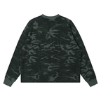 Local Champion Waffle Boxy Long-Sleeve T-Shirt — Back View — Banana Bandits