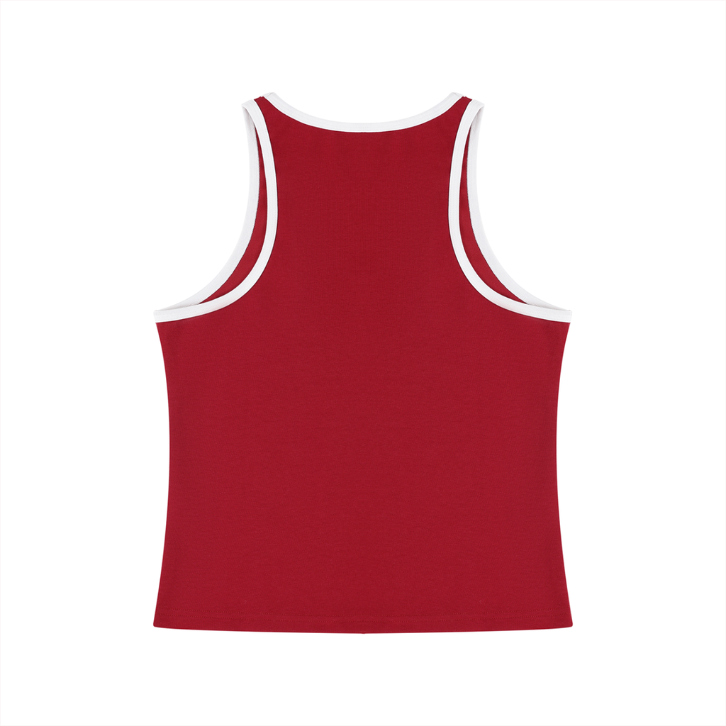 Local Champion Cropped Tank Top — Detail — Banana Bandits
