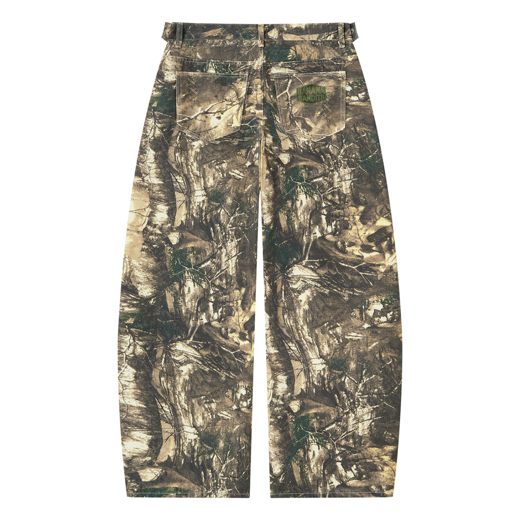 Tree Camo Barrel-Leg Pants