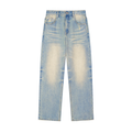 Sun Fade Raw Denim Jeans — Banana Bandits UK — Front
