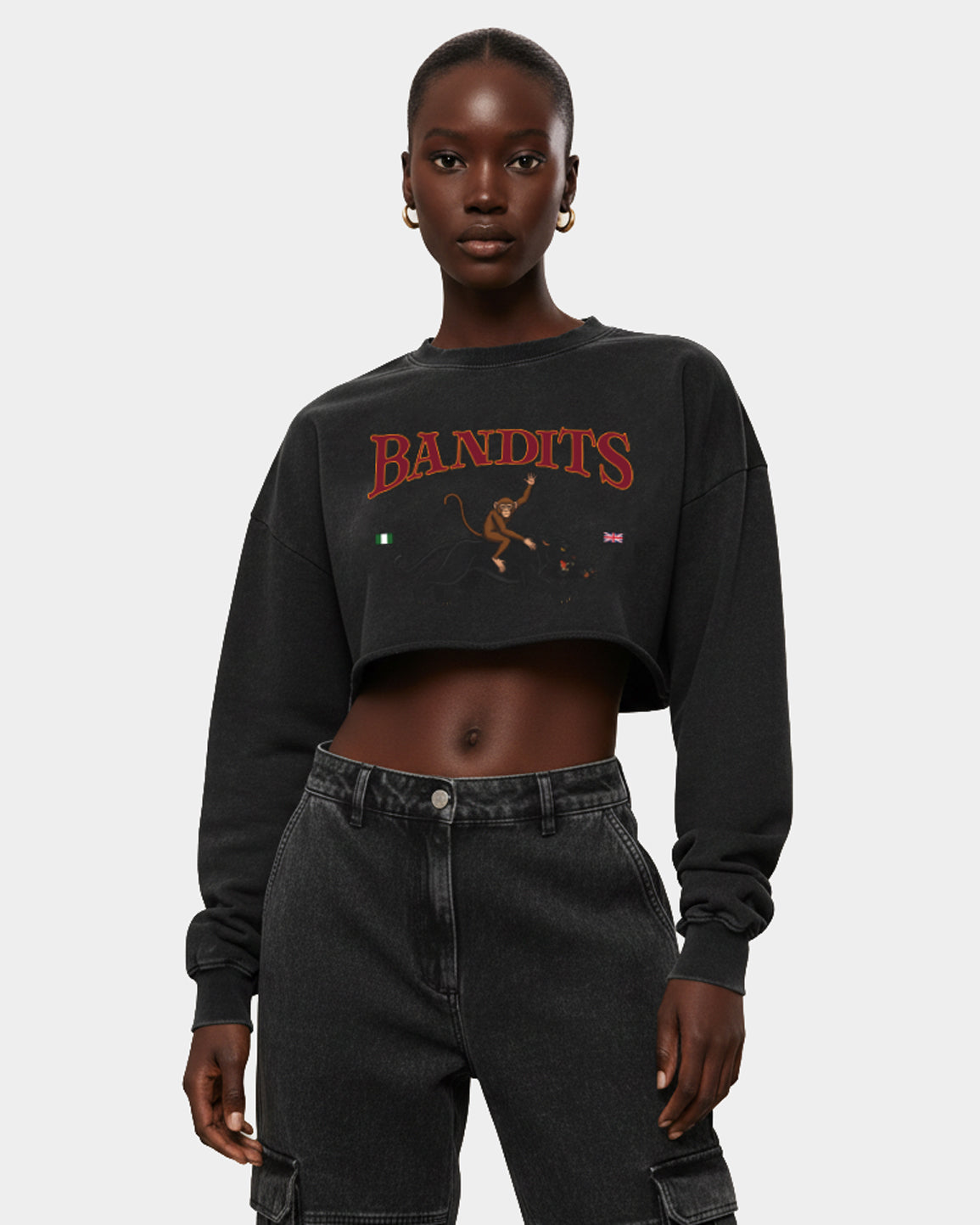 BB Wild Ride Cropped Sweatshirt