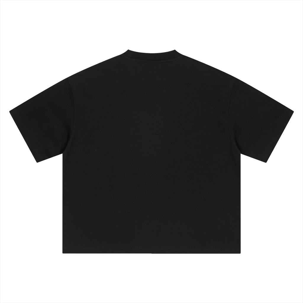 Wild Ride Oversized Boxy T-Shirt — Detail — Banana Bandits