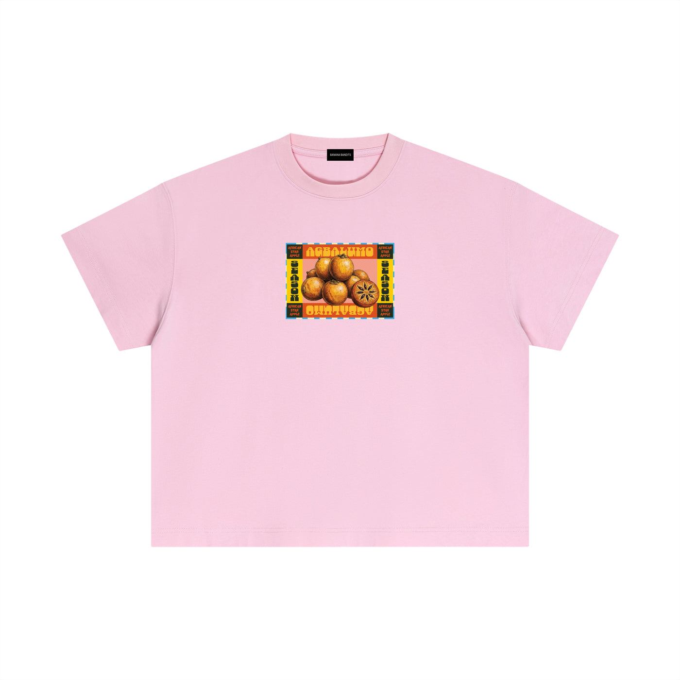 Agbalumo Season T-Shirt — Side View — Banana Bandits