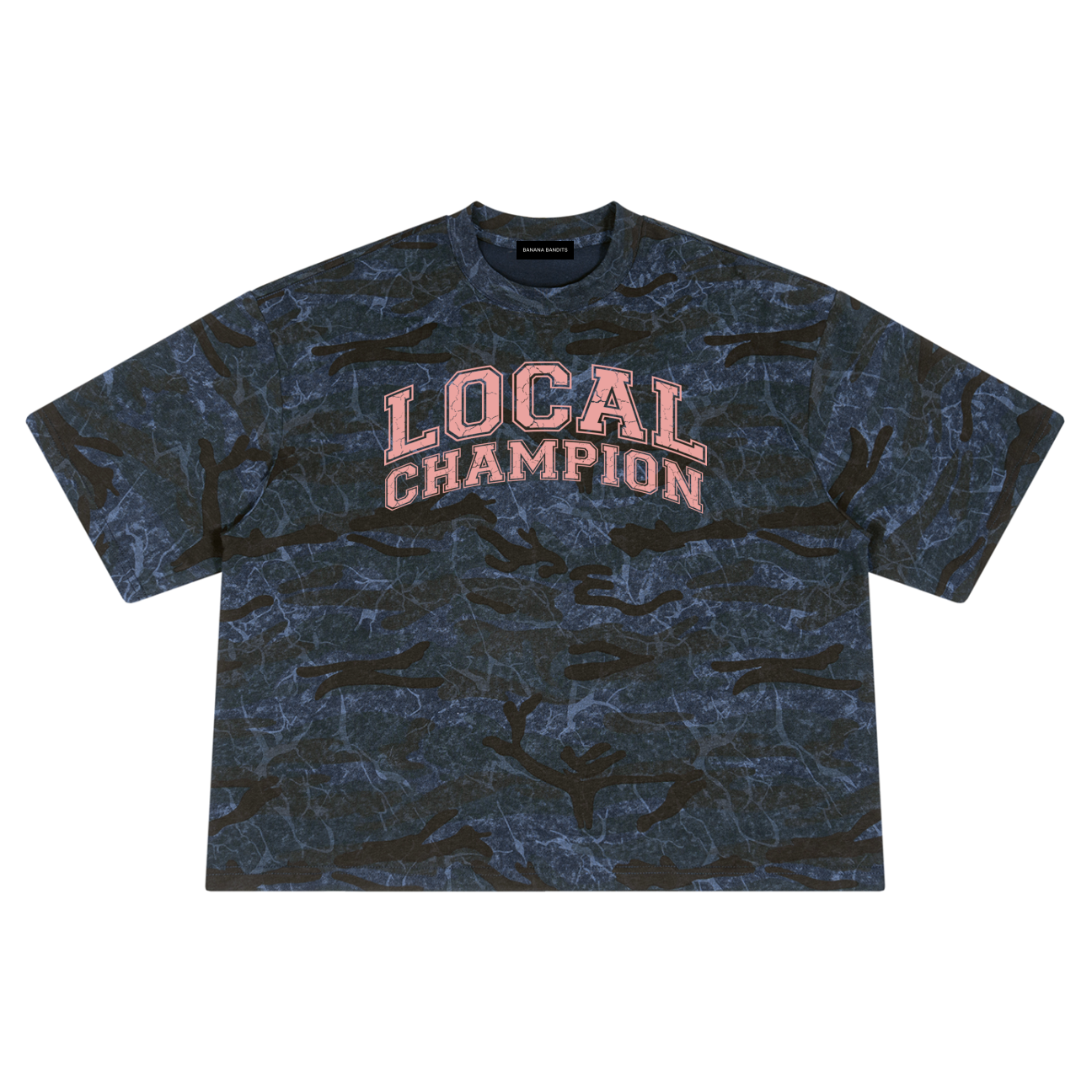 Local Champion Camo Boxy T-Shirt
