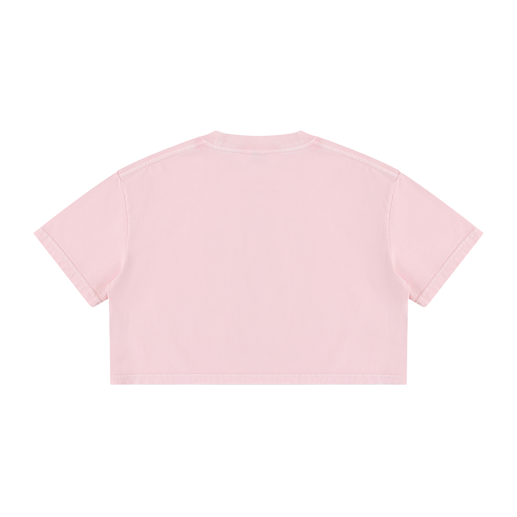 Agbalumo Season Cropped T-Shirt — Back View — Banana Bandits