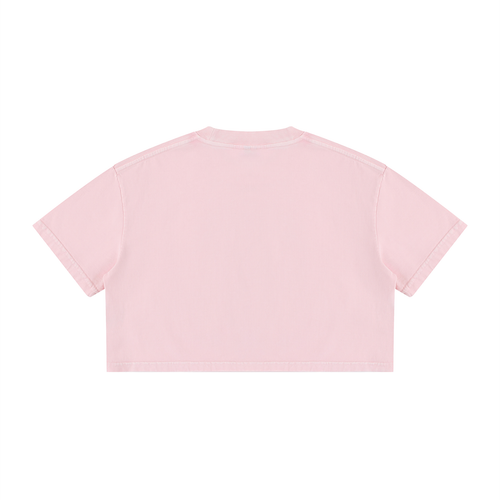 Agbalumo Season Cropped T-Shirt — Back View — Banana Bandits
